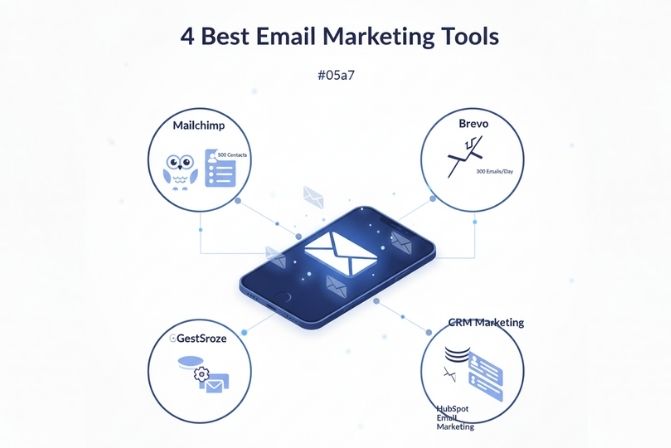 4 Phần mềm Email Marketing tốt nhất hiện nay