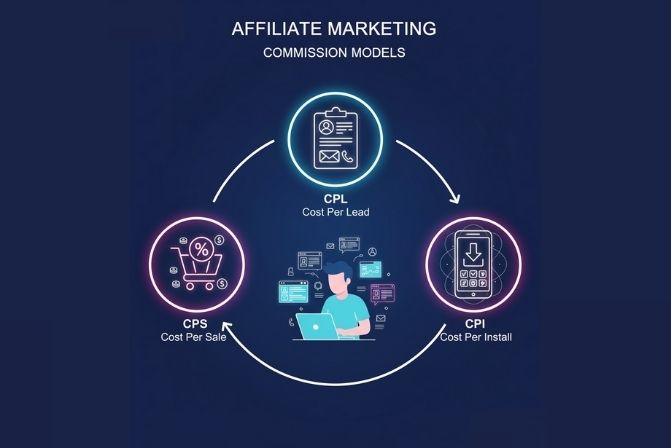 Các hình thức trả hoa hồng Affiliate phổ biến