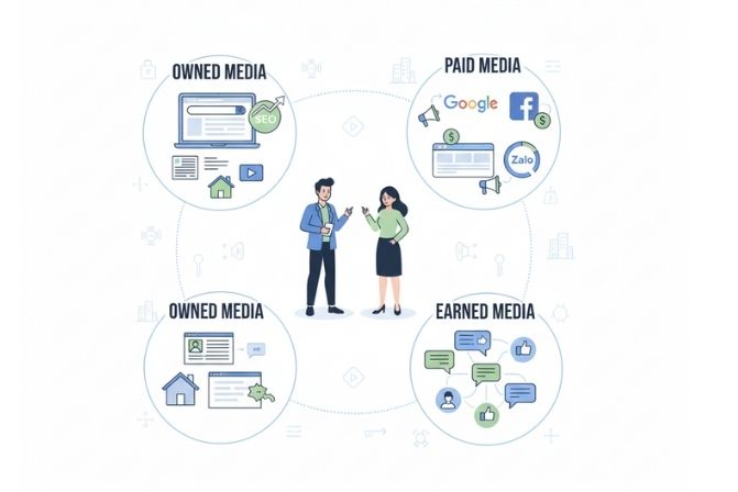 Các kênh Digital Marketing