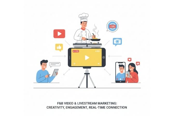 Create content for F&B