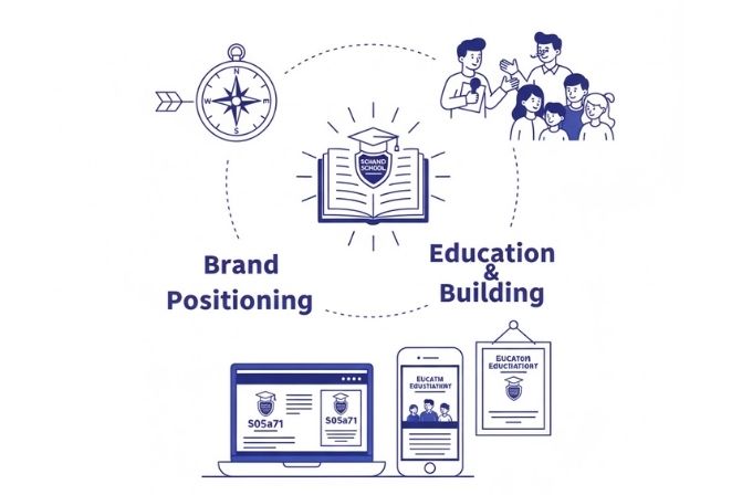Định vị thương hiệu và xây dựng hình ảnh trong ngành giáo dục