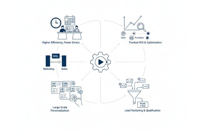 Lợi ích chính của Marketing Automation