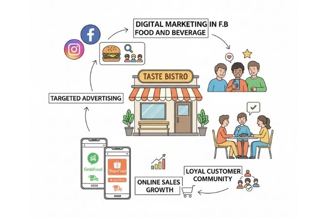 Vai trò Digital Marketing F&B