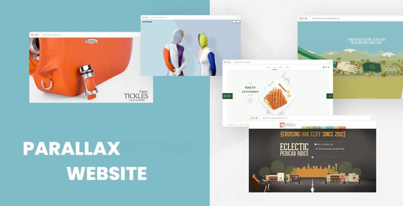 Các loại hiệu ứng Parallax phổ biến