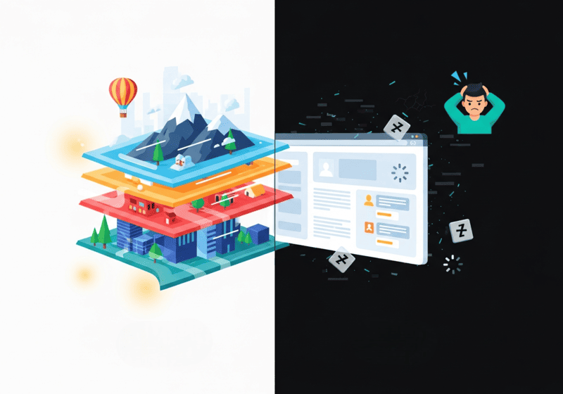 Ưu nhược điểm của thiết kế Parallax