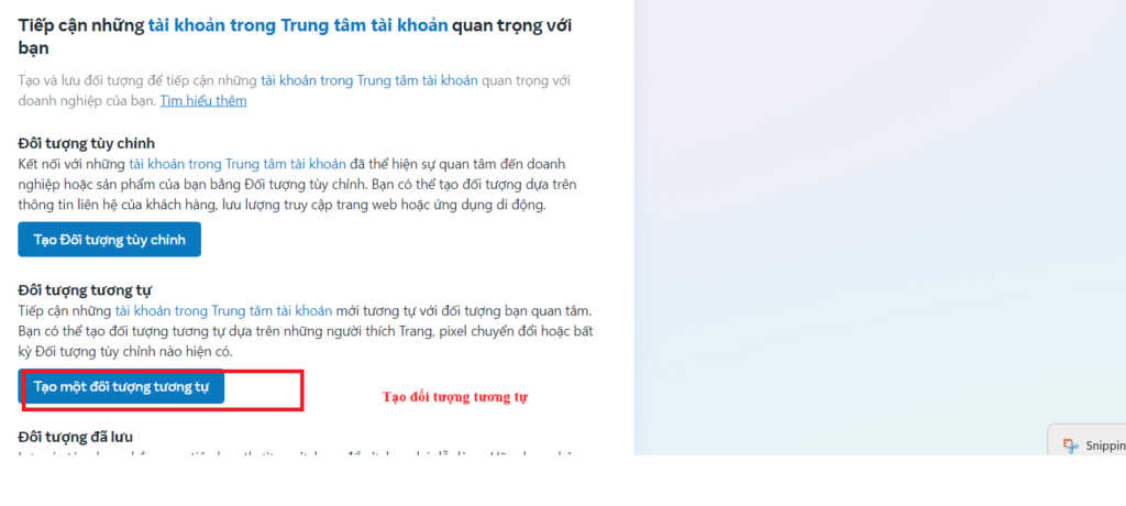 Chọn tạo đối tượng tương tự